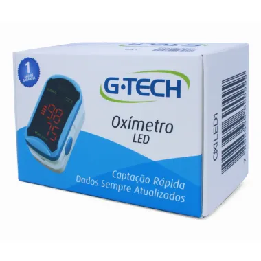 Oxímetro G-TECH de Pulso Led Portátil OXILED1 1 Unidade