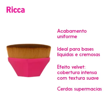 Pincel Ricca Ultrabrush de Alto Acabamento 1 Unidade