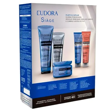 Eudora Siàge Hair-Plastia Shampoo 250ml e Condicionador 125ml