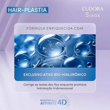 Eudora Siàge Hair-Plastia Shampoo 250ml e Condicionador 125ml
