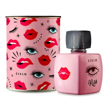 Deo Colônia Ciclo Kiss Lata 100ml