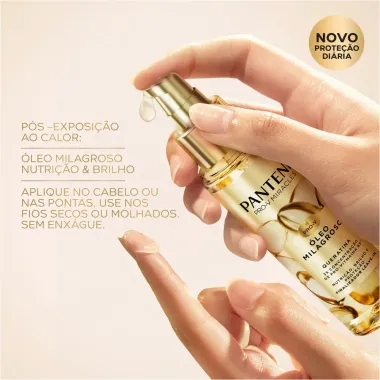 &Oacute;leo Capilar Milagroso Pantene Pro-V Miracles Leave in Finalizador 95ml