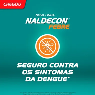 Naldecon Febre com 20 Comprimidos