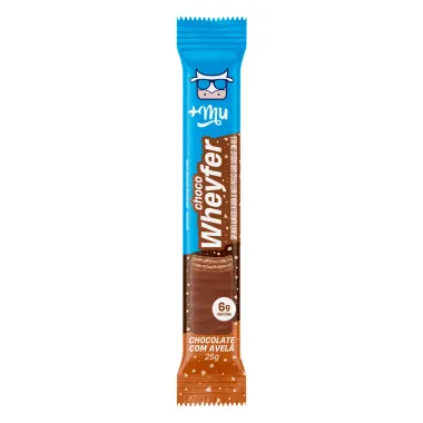 Choco Wheyfer +Mu 6g de Proteína Chocolate com Avelã 25g