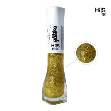 Esmalte Hits 5Free Glitter Cor Istambul 8ml