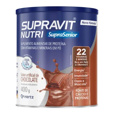 Supravit Nutri SupraSenior Sabor Chocolate 400g