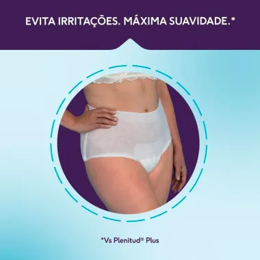Roupa Íntima Plenitud Noturna P/M com 24 Unidades