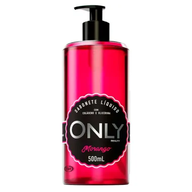Sabonete Líquido Only Morango 500ml