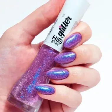 Esmalte Hits Glitter Cor Diamante Fortuna 8ml