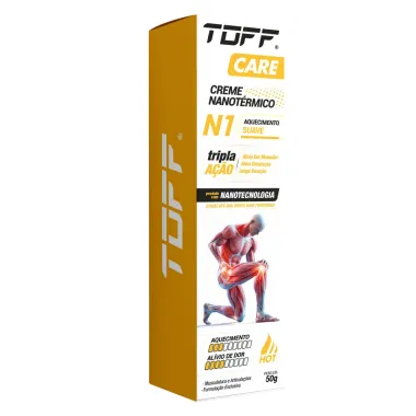 Creme Nanotérmico N1 Toff Care Aquecimento Suave Hot 50g