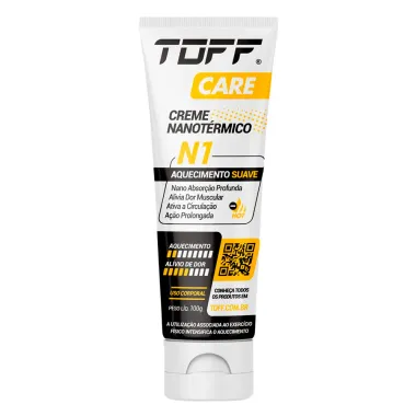 Creme Nanotérmico N1 Toff Care Aquecimento Suave Hot 50g