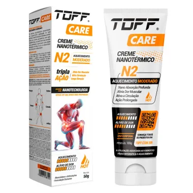 Creme Nanotérmico N3 Toff Care Aquecimento Moderado Hot 50g