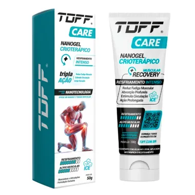 Nanogel Crioterápico Toff Care Resfriamento Intenso 50g