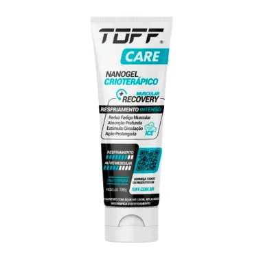 Nanogel Crioterápico Toff Care Resfriamento Intenso 50g