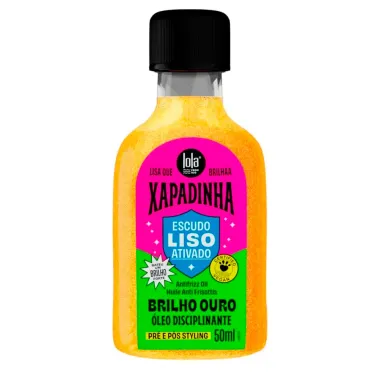 Óleo Disciplinante Lola Xapadinha Brilho Ouro 50ml