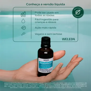 Ansiodoron Weleda Gotas 50ml