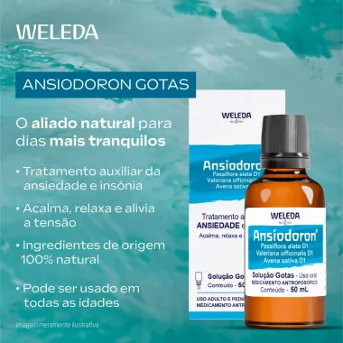 Ansiodoron Weleda Gotas 50ml