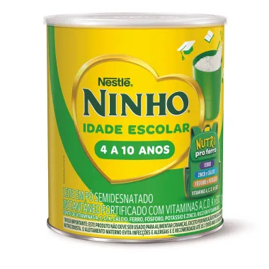 Leite em Pó Ninho Idade Escolar 750g