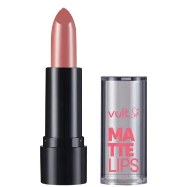 Batom Vult Marrom Castanho Matte Lips 3,8g