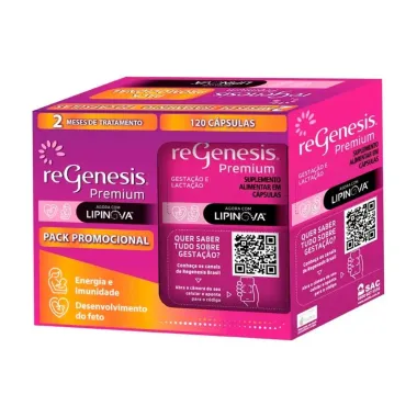 Regenesis Premium Pack Promocional 120 Cápsulas