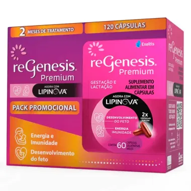 Regenesis Premium Pack Promocional 120 Cápsulas