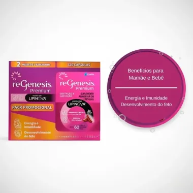 Regenesis Premium Pack Promocional 120 Cápsulas
