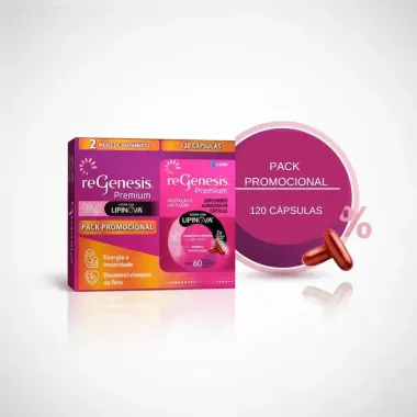 Regenesis Premium Pack Promocional 120 Cápsulas