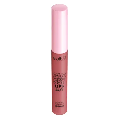 Gloss Labial Vult Glossy Lips 24/7 Cor Rosa 5,2ml