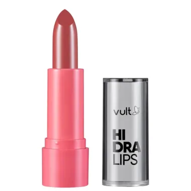 Batom Vult Cremoso Quartzo Rosa Hidra Lips 3,6g