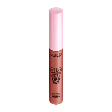 Gloss Labial Vult Glossy Lips 24/7 Cor Pêssego Cintilante 5,2ml