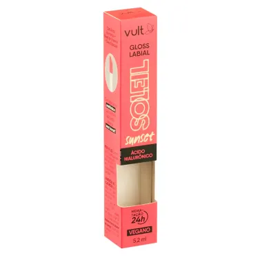 Gloss Labial Vult Soleil Sunset Cor Bronzeada 5,2ml