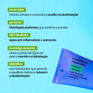 Hidratante Reparador Sallve Ceramidas e Pantenol 40g