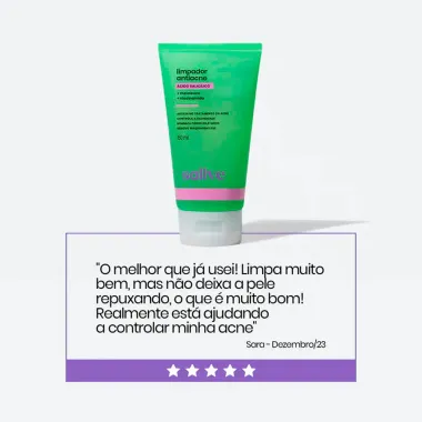 Limpador Antiacne Sallve com Ácido Salicílico 150ml