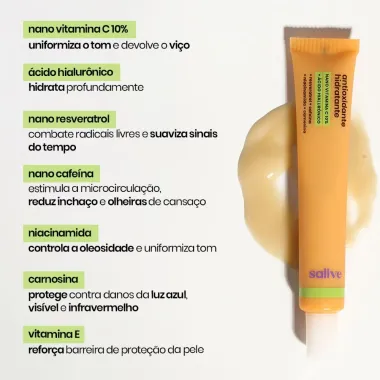 Antioxidante Hidratante Sallve Vegano 35G