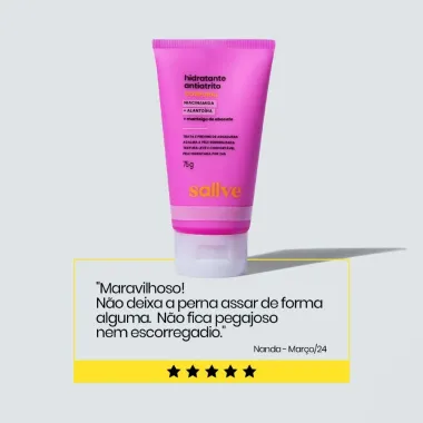 Hidratante Corporal Sallve Antiatrito Vegano 75g
