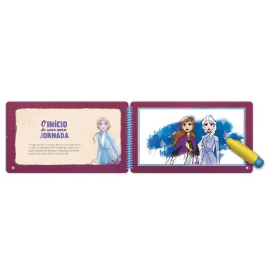 Livro Aqua Book Disney Frozen 2 Pinte com Água