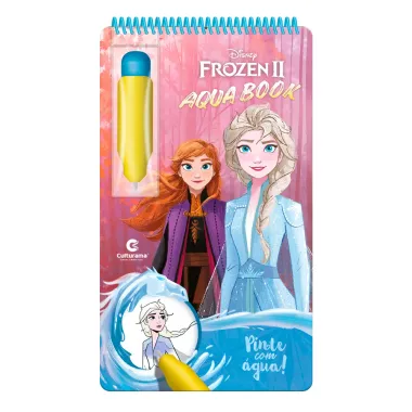 Livro Aqua Book Disney Frozen 2 Pinte com Água