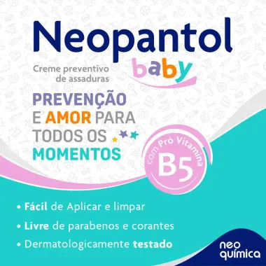Neopantol Baby Creme Preventivo de Assaduras 30g