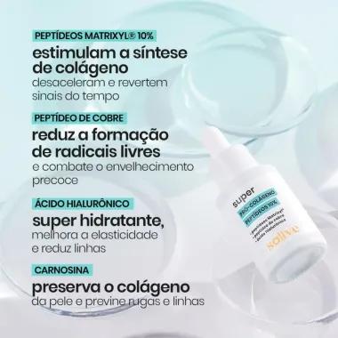 Super Pr&oacute;-Colag&eacute;no Pept&iacute;deos 10% Sallve 30Ml