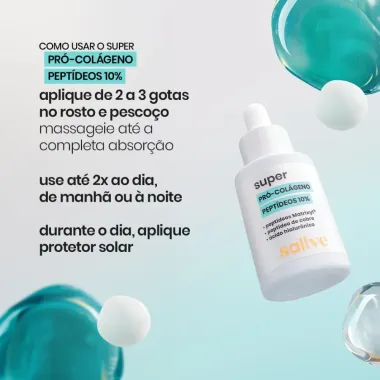 Super Pr&oacute;-Colag&eacute;no Pept&iacute;deos 10% Sallve 30Ml