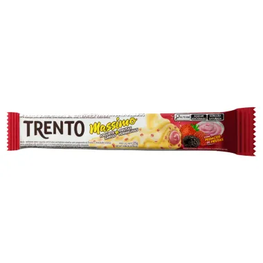 Chocolate Trento Massimo Iogurte Grego e Frutas Vermelhas 25g