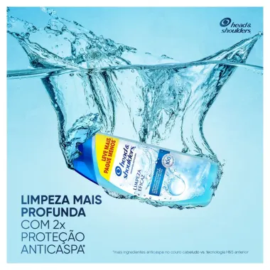 Shampoo Head&Shoulders Limpeza Eficaz L+P- 650ml