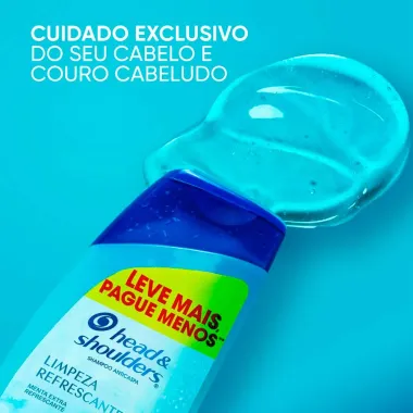 Shampoo Head e Shoulders Anticaspa Limpeza Refrescante 650ml