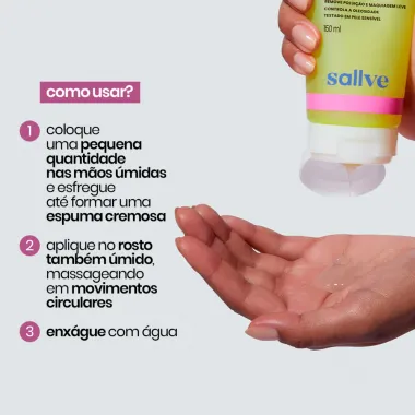 Limpador Facial Sallve 150ml