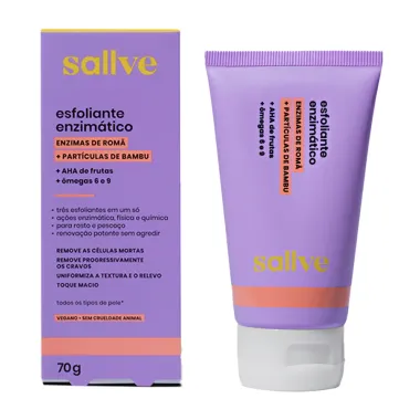 Esfoliante Facial Sallve Enzimático 70g