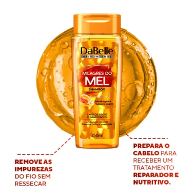 Kit DaBelle Milagres do Mel Shampoo 250ml e Condicionador 175ml