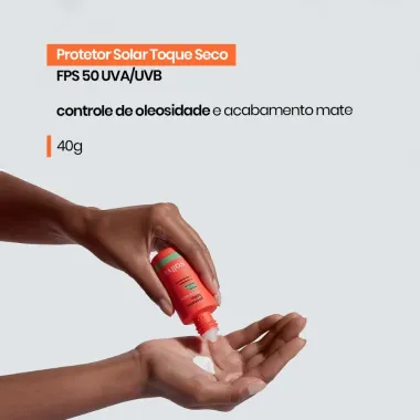 Protetor Solar Sallve Toque Seco FPS 50 40g