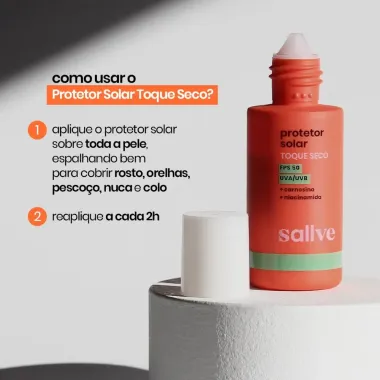 Protetor Solar Sallve Toque Seco FPS 50 40g