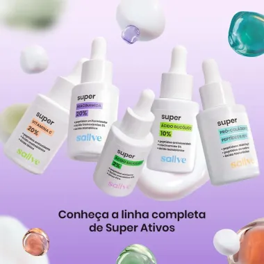 Niacinamida 20% Sallve Super S&eacute;rum Concentrado 30ml