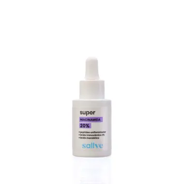 Niacinamida 20% Sallve Super S&eacute;rum Concentrado 30ml